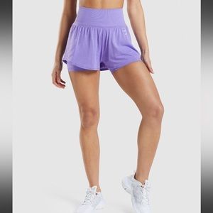 COPY - Purple Gymshark Vital seamless 2.0 2-in-1 shorts Brand new!